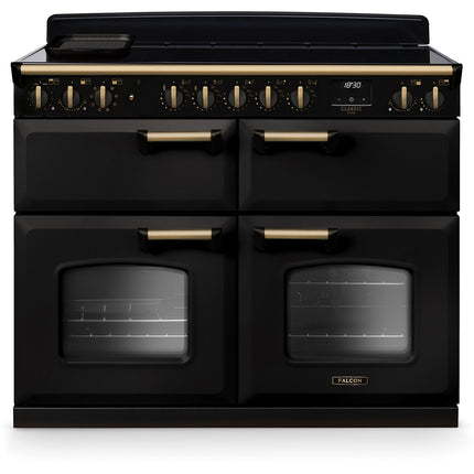 Piano de cuisson induction FALCON NGC TAB IND 110 CM CHARBON LAITON ANTIQU