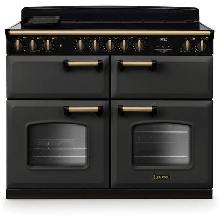 Piano de cuisson induction FALCON NGC TAB IND 110 CM ARDOISE LAITON ANTIQU