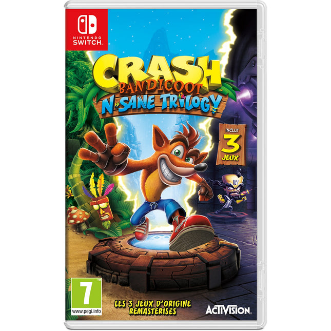 Jeu Switch ACTIVISION Crash Bandicoot N Sane Trilogy