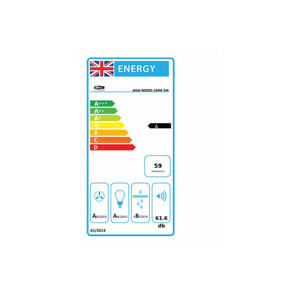 Hotte décorative murale AGA AGA-HOOD-1090 SH