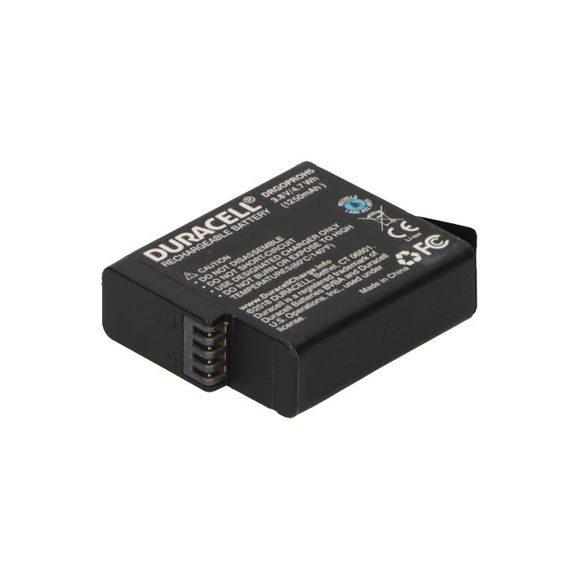 Batterie caméra sport DURACELL pour Gopro Hero5 / Hero6 / Hero7 / Hero8