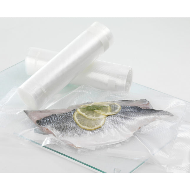 Sac sous vide FOOD SAVER FSR2802 : 2 rouleaux 28cm sur 5,5 m