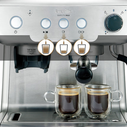 Expresso Broyeur BREVILLE barista max VCF126X01