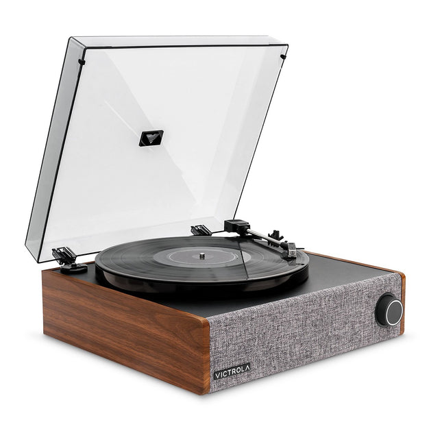 Platine vinyle VICTROLA EASTWOOD VTA-78 NOYER