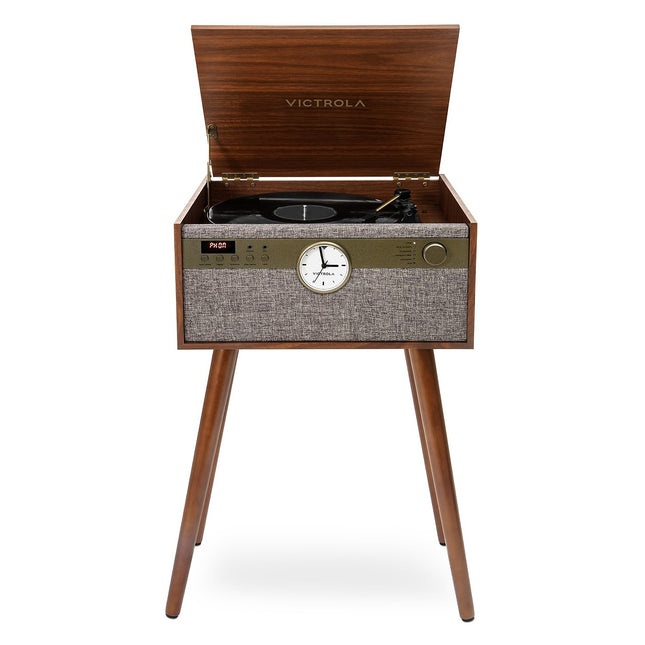 Platine vinyle VICTROLA VTA-835 Pieds Noyer