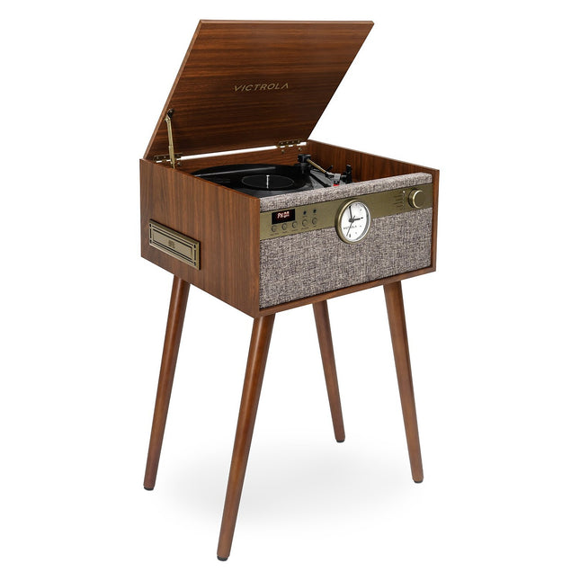Platine vinyle VICTROLA VTA-835 Pieds Noyer