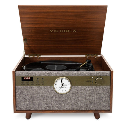 Platine vinyle VICTROLA VTA-835 Pieds Noyer