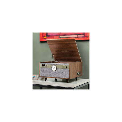 Platine vinyle VICTROLA VTA-835 Pieds Noyer