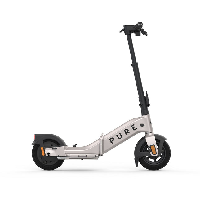 Trottinette électrique PURE ELECTRIC Advance Flex argent platine métallisé
