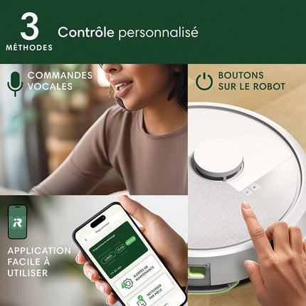 Robot Aspirateur Laveur IROBOT Roomba 105 Combo Y311240