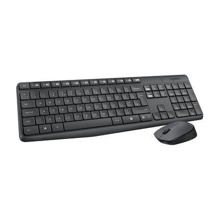 Clavier + Souris LOGITECH MK235 sans fil silencieux