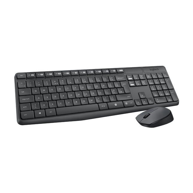 Clavier + Souris LOGITECH MK235 sans fil silencieux