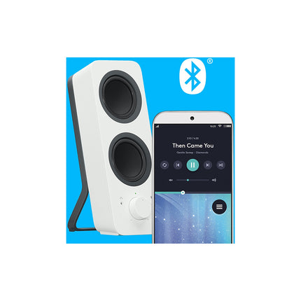 Enceinte PC LOGITECH Z207 Blanc Bluetooth