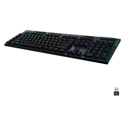 Clavier gamer sans fil LOGITECH G915 LIGHTSPEED RVB mécanique sans fil -
