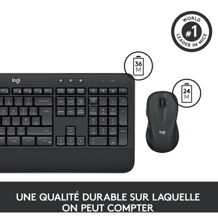 Clavier + Souris LOGITECH MK545 Advanced