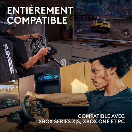 Volant + Pédalier LOGITECH G923 Xbox + Pédalier