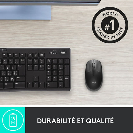 Souris sans fil LOGITECH Ambidextre M190