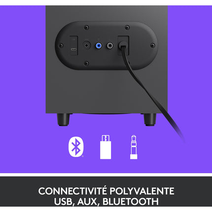 Enceinte PC LOGITECH Z407 bluetooth Graphite