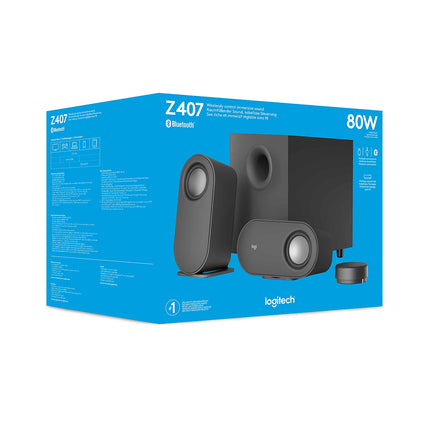 Enceinte PC LOGITECH Z407 bluetooth Graphite
