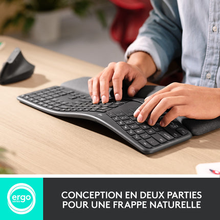 Clavier sans fil LOGITECH K860 Ergo Graphite