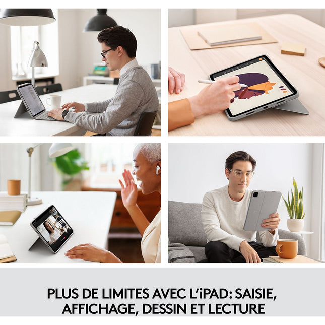 Etui LOGITECH Combo Touch pour iPad Pro 11''