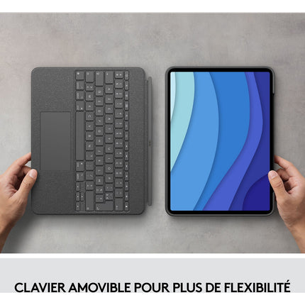 Etui LOGITECH Combo Touch iPad pro 12.9' (6e 5e Gen