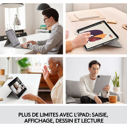 Etui LOGITECH Combo Touch pour iPad Pro 12.9''