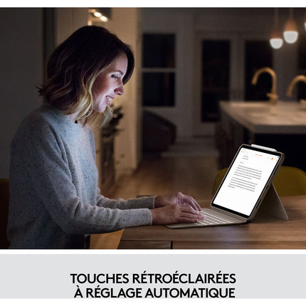 Etui LOGITECH Combo Touch pour iPad Pro 12.9''