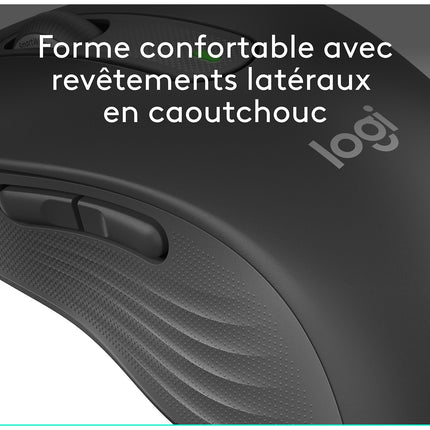 Souris sans fil LOGITECH Signature M650 L Graphite - grde taille