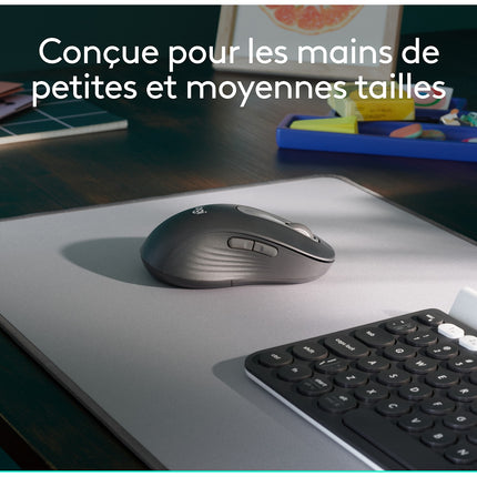 Souris sans fil LOGITECH Signature M650 L Left Graphite