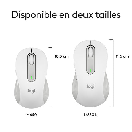 Souris sans fil LOGITECH Signature M650 L Left Graphite