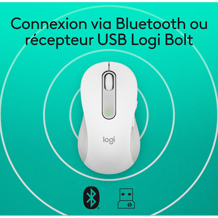 Souris sans fil LOGITECH Signature M650 L Left Graphite