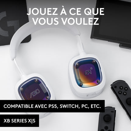 Casque gamer ASTRO A30 White Purple