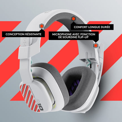 Casque gamer ASTRO A10 Gen2 blanc Xbox casque gaming filai