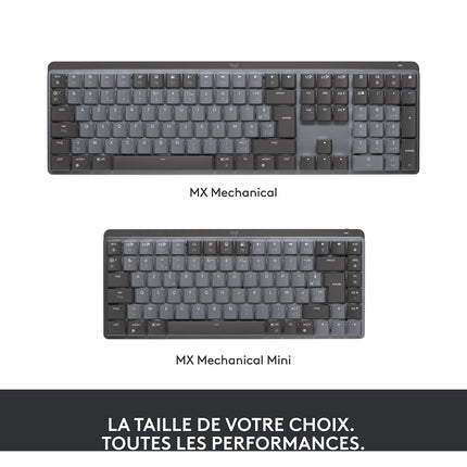 Clavier sans fil LOGITECH MX Mechanical Mini Rétroéclairé