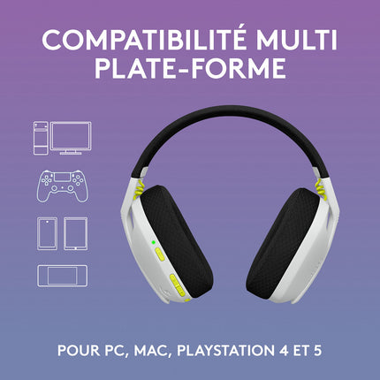 Casque gamer LOGITECH Combo Souris sans fil G305 Casque G435