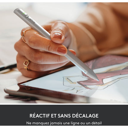 Stylet LOGITECH crayon numérique pour Ipad USB-C