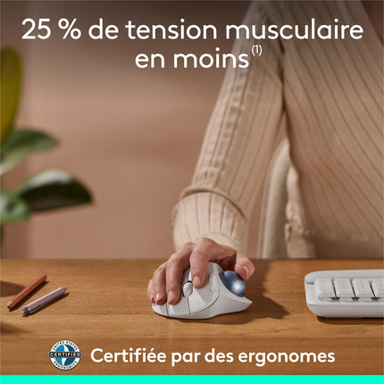 Souris sans fil LOGITECH Ergo M575S