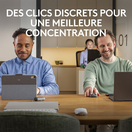 Souris sans fil rechargeable LOGITECH MX anywhere 3S Silencieuse Graphite