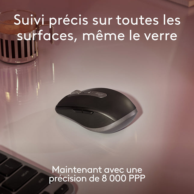 Souris sans fil rechargeable LOGITECH MX Anywhere 3S for Mac compacte
