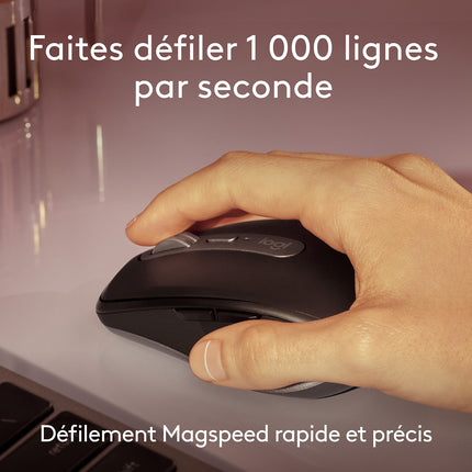 Souris sans fil rechargeable LOGITECH MX Anywhere 3S for Mac compacte