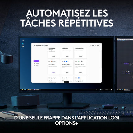 Clavier sans fil LOGITECH MX Keys S plus Silencieux Graphite