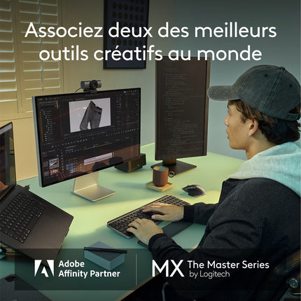 Clavier sans fil LOGITECH MX Keys S for Mac Gris Pale