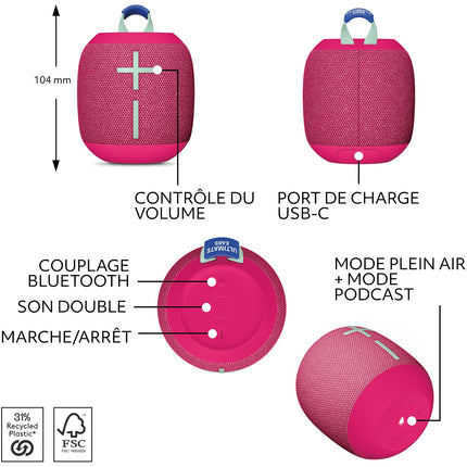 Enceinte portable ULTIMATE EARS Wonderboom 4
