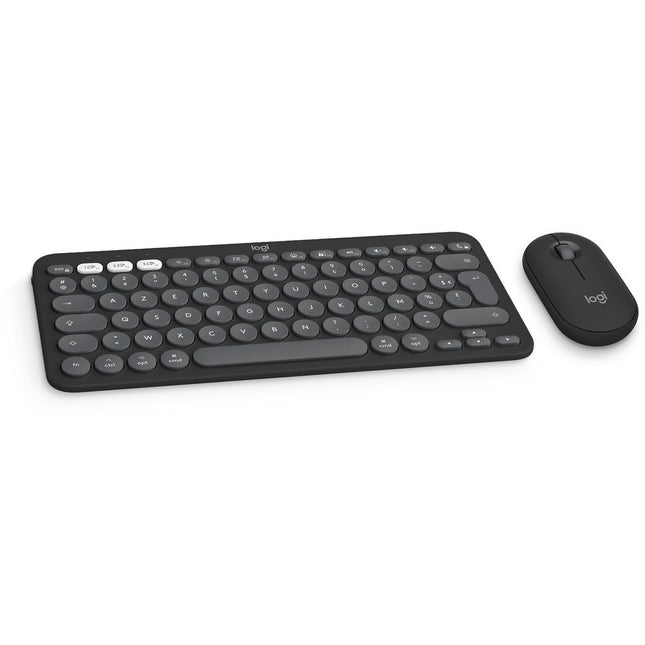 Clavier + Souris LOGITECH Pebble 2 pour Mac M350s+K380s Graphite