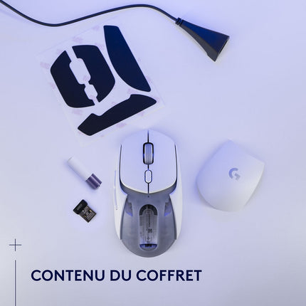 Souris Gamer Sans Fil LOGITECH G309 Lightspeed Blanc