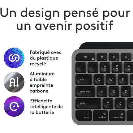 Clavier + Souris LOGITECH MX Keys S Combo for Mac