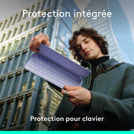 Etui LOGITECH Keys-To-Go 2 Universel Lilas