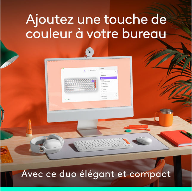 Clavier + Souris LOGITECH Pop Icon