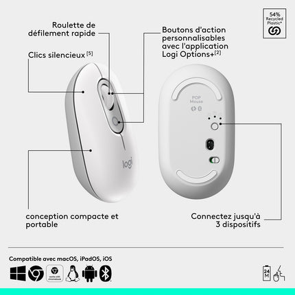 Clavier + Souris LOGITECH Pop Icon